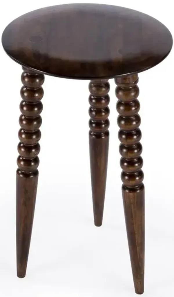Butler Specialty Company Fluornoy Wood Side Table, Medium Brown
