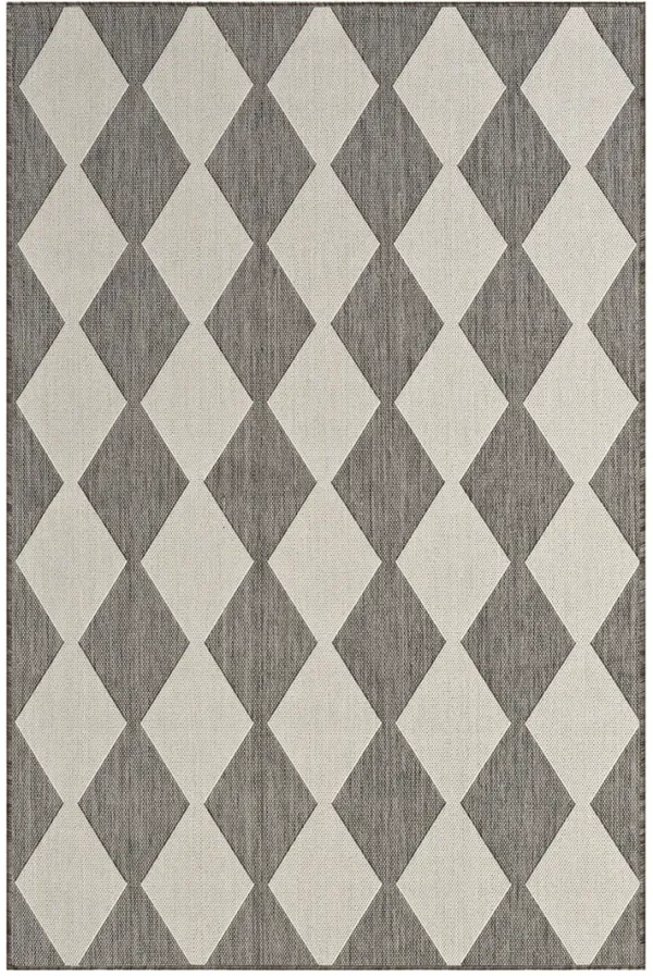 Positano POS04 Charcoal 4' x 6' Rug