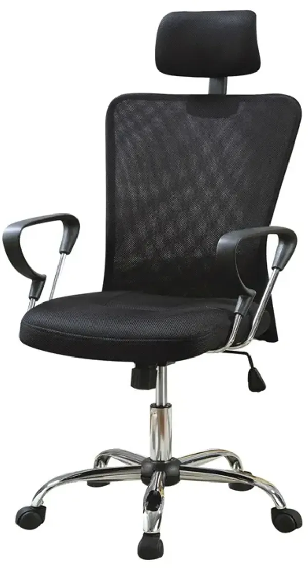 High Back Executive Mesh Office Computer Chair with Headrest