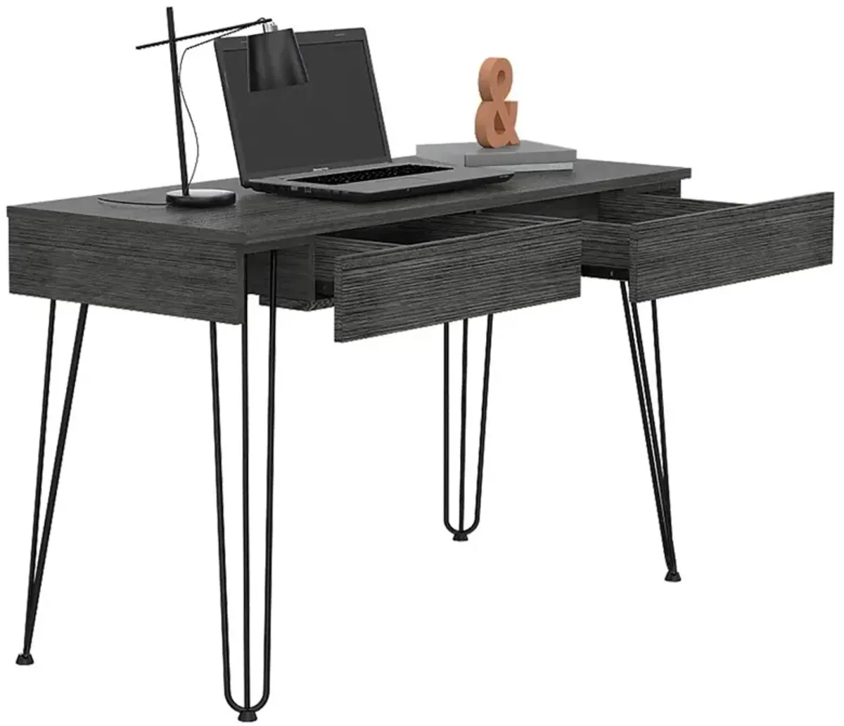 Salamanca Desk Grey Oak