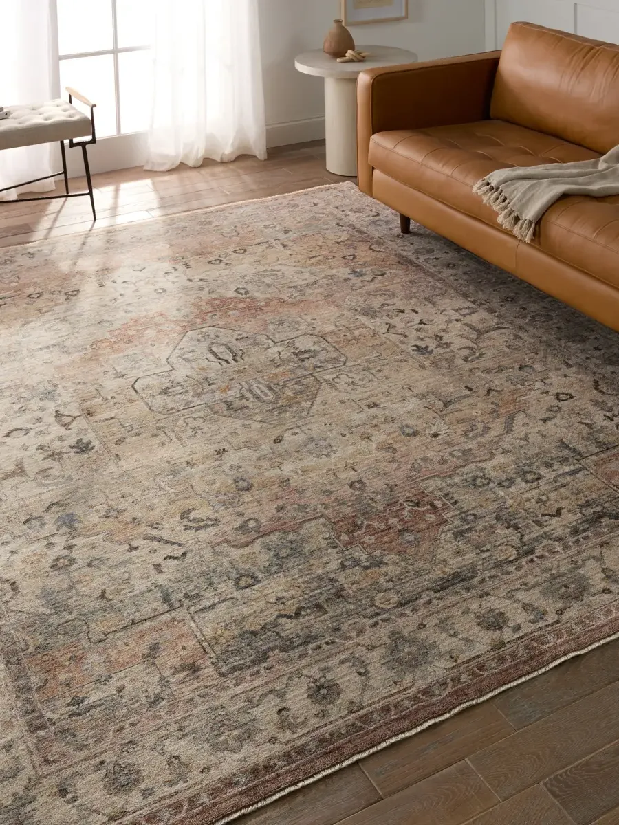 Terra Starling Natural 3' x 12' Runner Rug