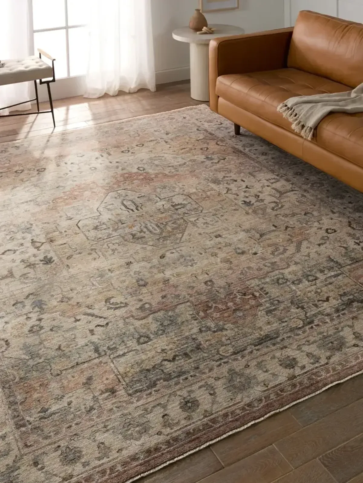 Terra Starling Natural 3' x 12' Runner Rug