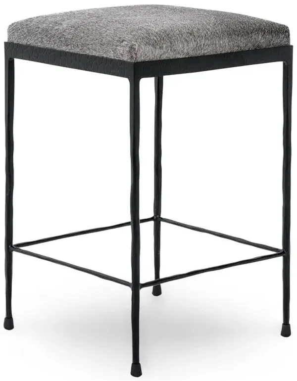 Bose Hide Gray Counter Stool
