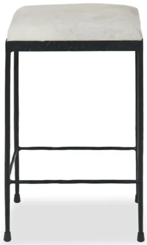 Bose Hide Gray Counter Stool