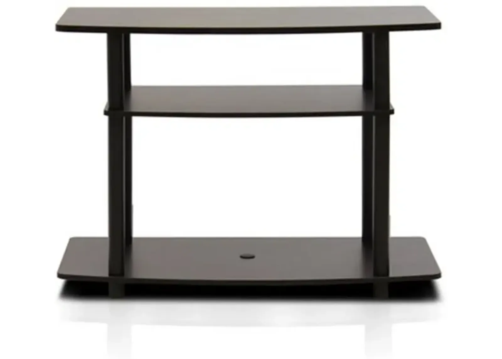 Furinno Furinno 13192DBR/BK Turn-N-Tube No Tools 3-Tier TV Stands