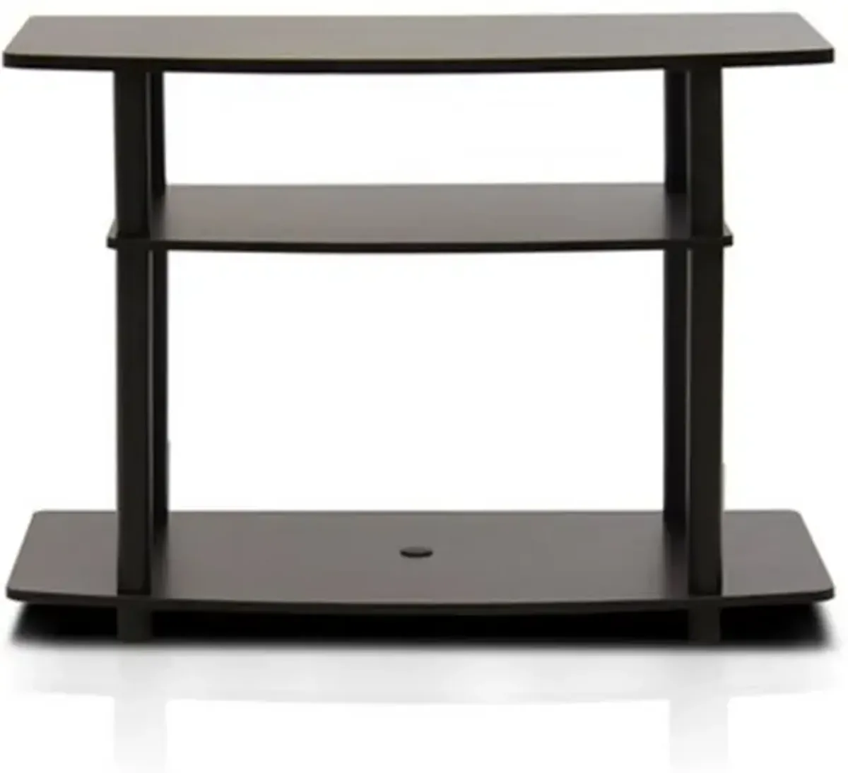 Furinno Furinno 13192DBR/BK Turn-N-Tube No Tools 3-Tier TV Stands