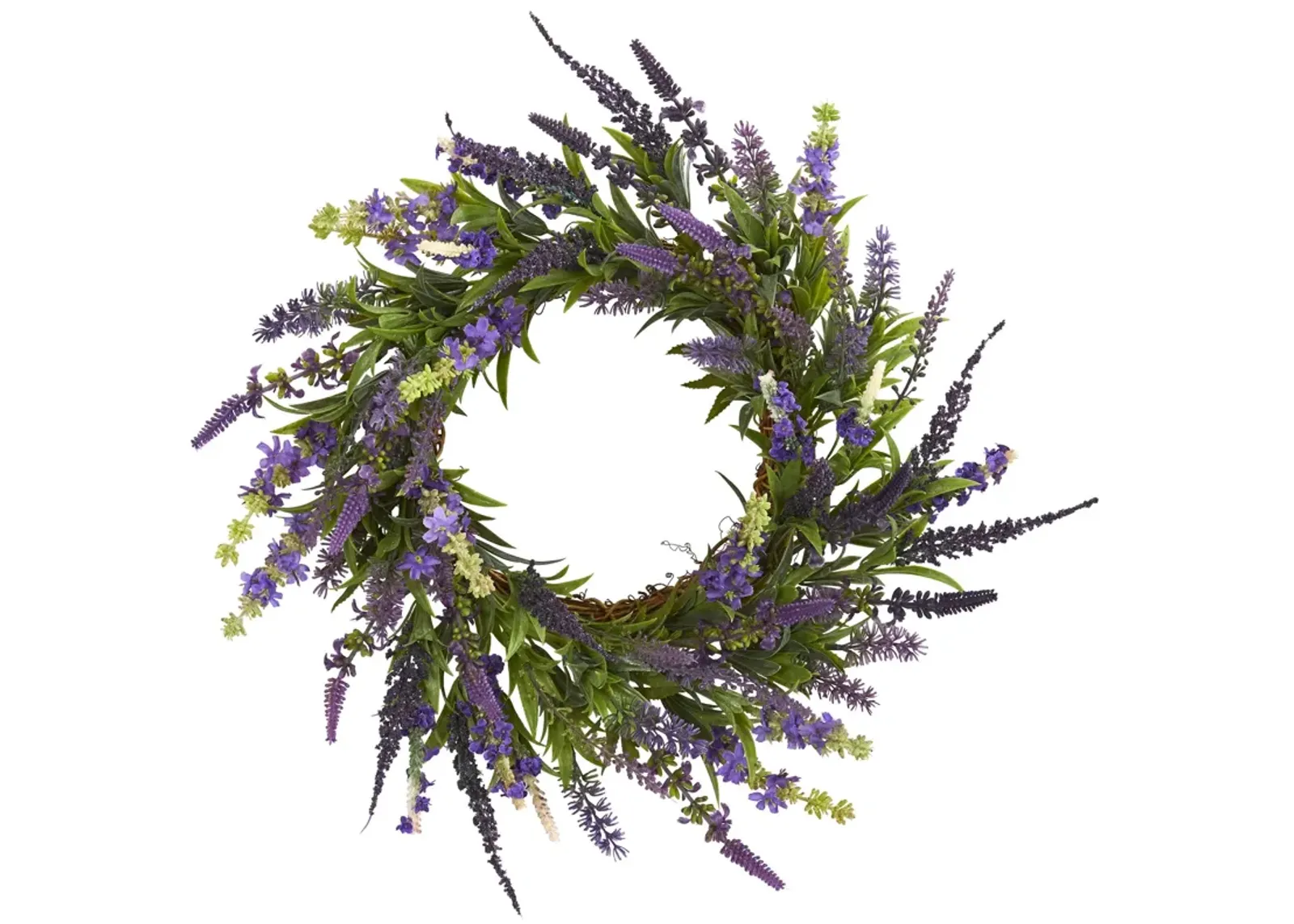 HomPlanti 18" Lavender Wreath