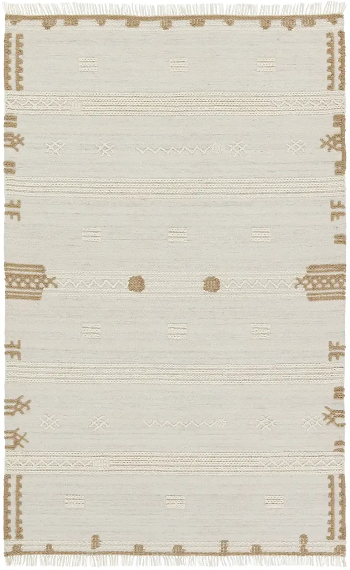 Revelry Noble White 5' x 8' Rug