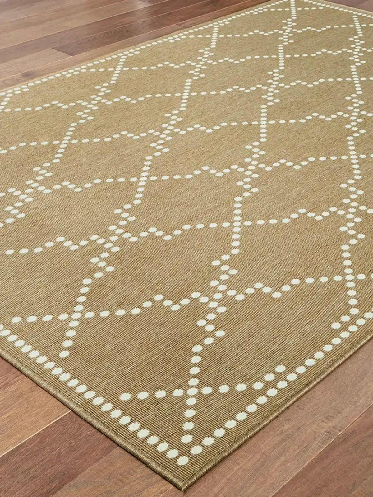 Marina 8'6" x 13' Tan Rug