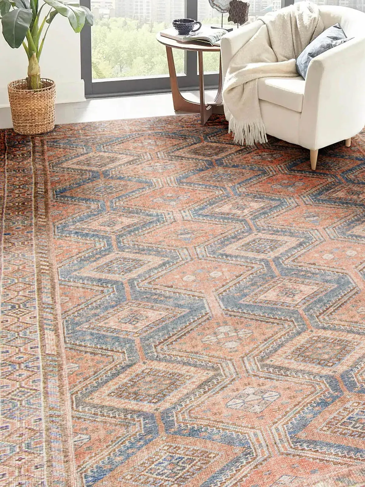 Kars KA2 Clay 10' x 13' Rug