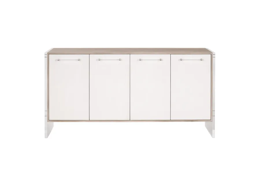 Lorin Shagreen Media Sideboard