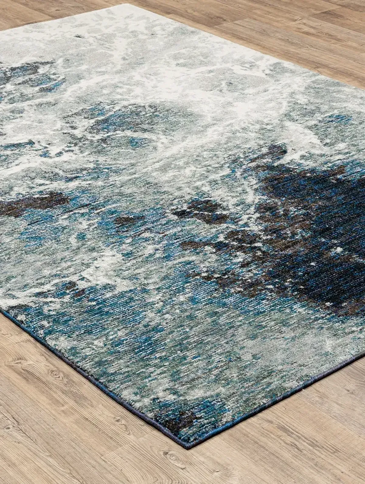 Evolution 7'10" x 10'10" Blu Rug