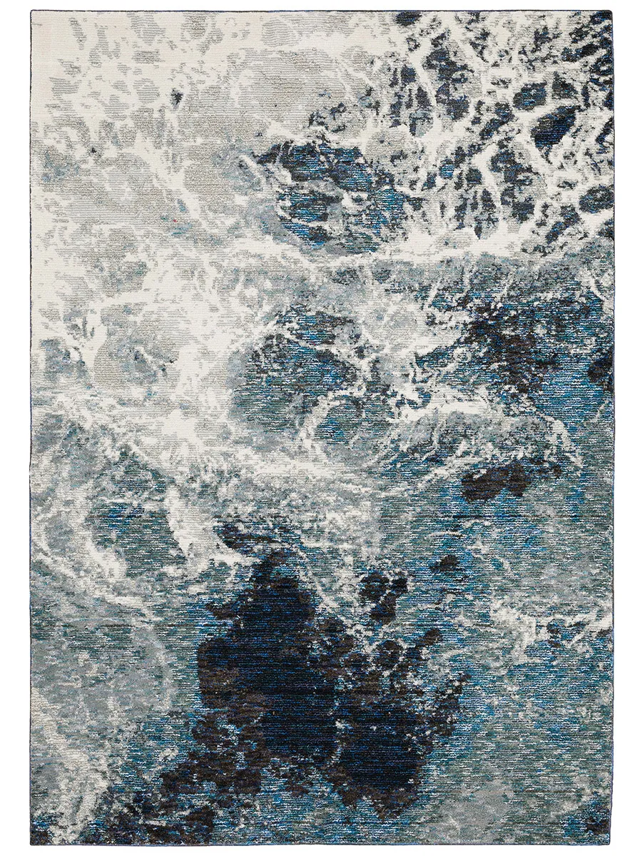 Evolution 7'10" x 10'10" Blu Rug