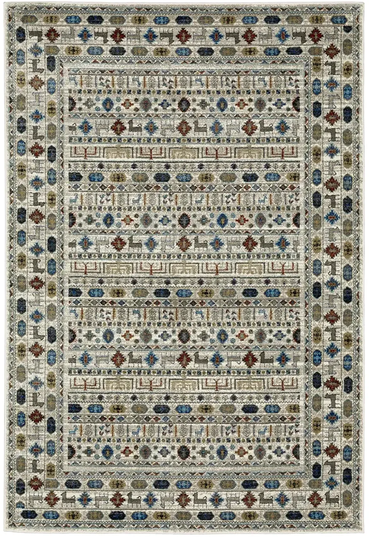 Venice 6'7" x 9'2" Ivory Rug