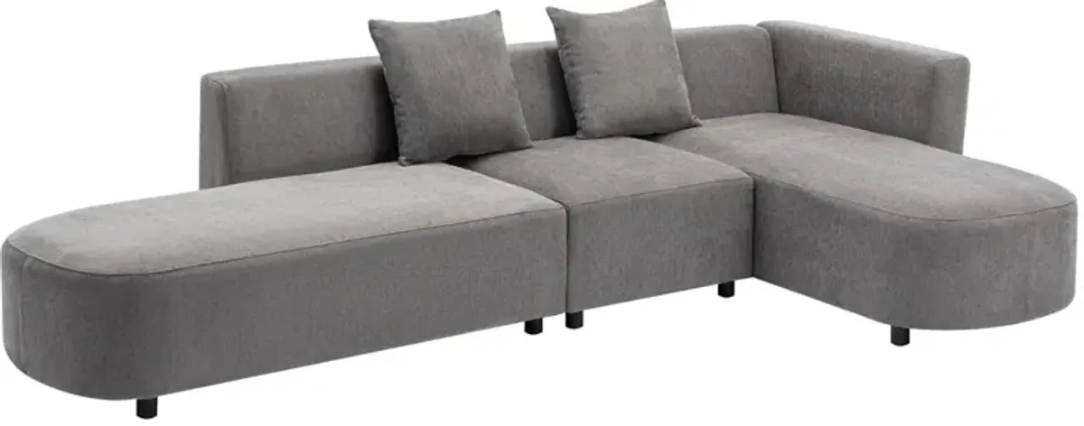 Luxury Modern Style Living Room Upholstered Sofa