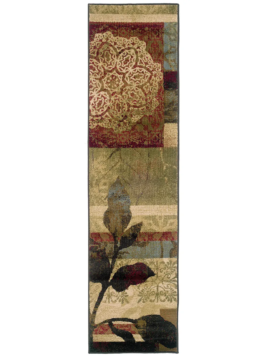 Huntington 1'10" x 7'6" IVY Rug