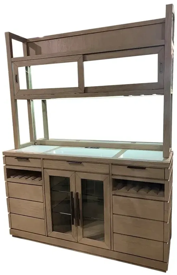 Parker House Furniture Parker House Pure Modern Dining 66 In. Buffet with Hutch
