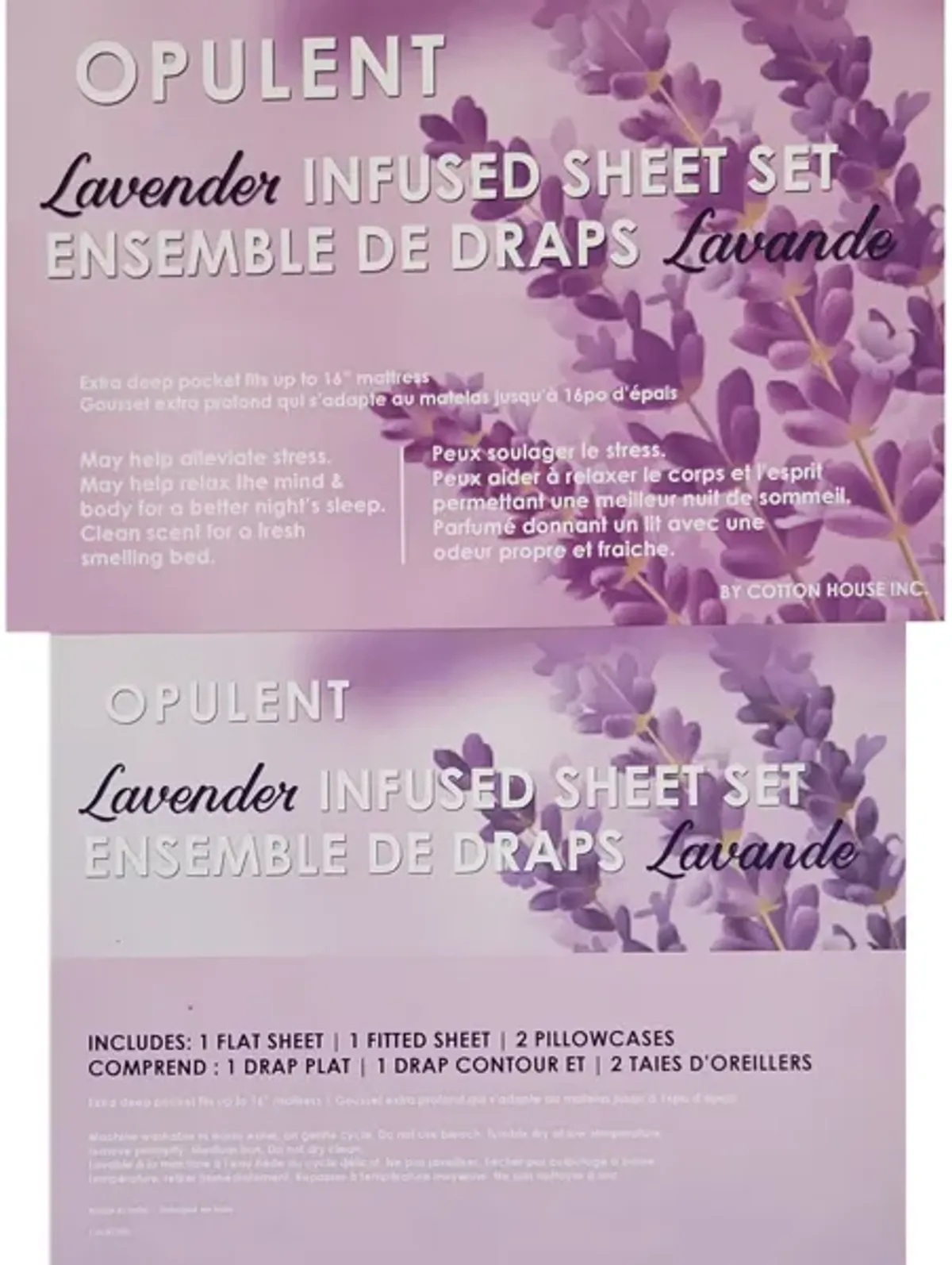 Cotton House - Lavender Infused Sheet Set