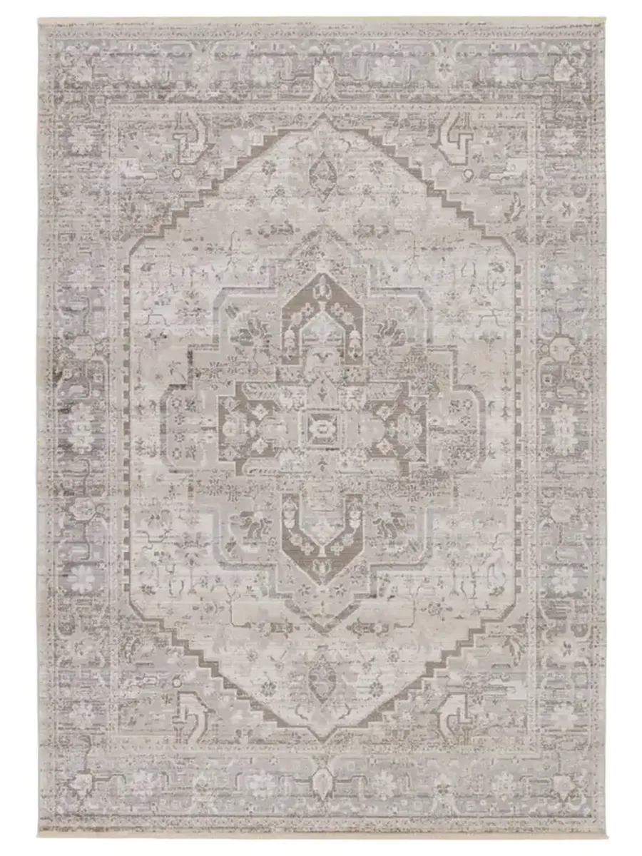 En Blanc Venn Tan/Taupe 5'3" x 7'6" Rug