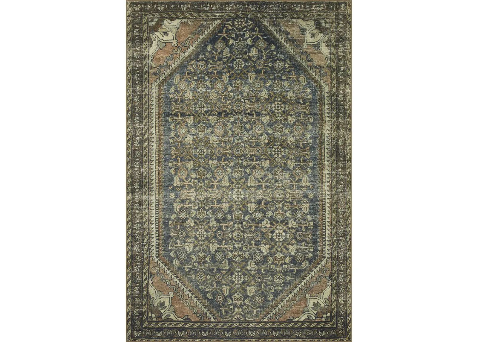 Banks BAN02 2'" x 5'" Rug