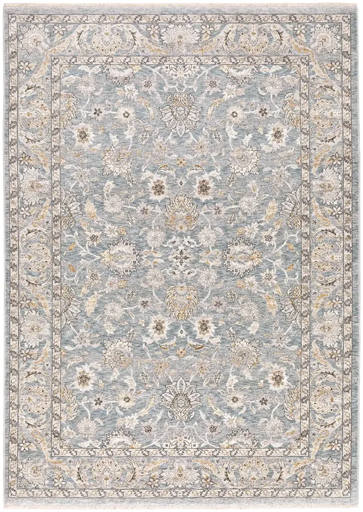 Maharaja 5'3" x 7'6" Blue Rug