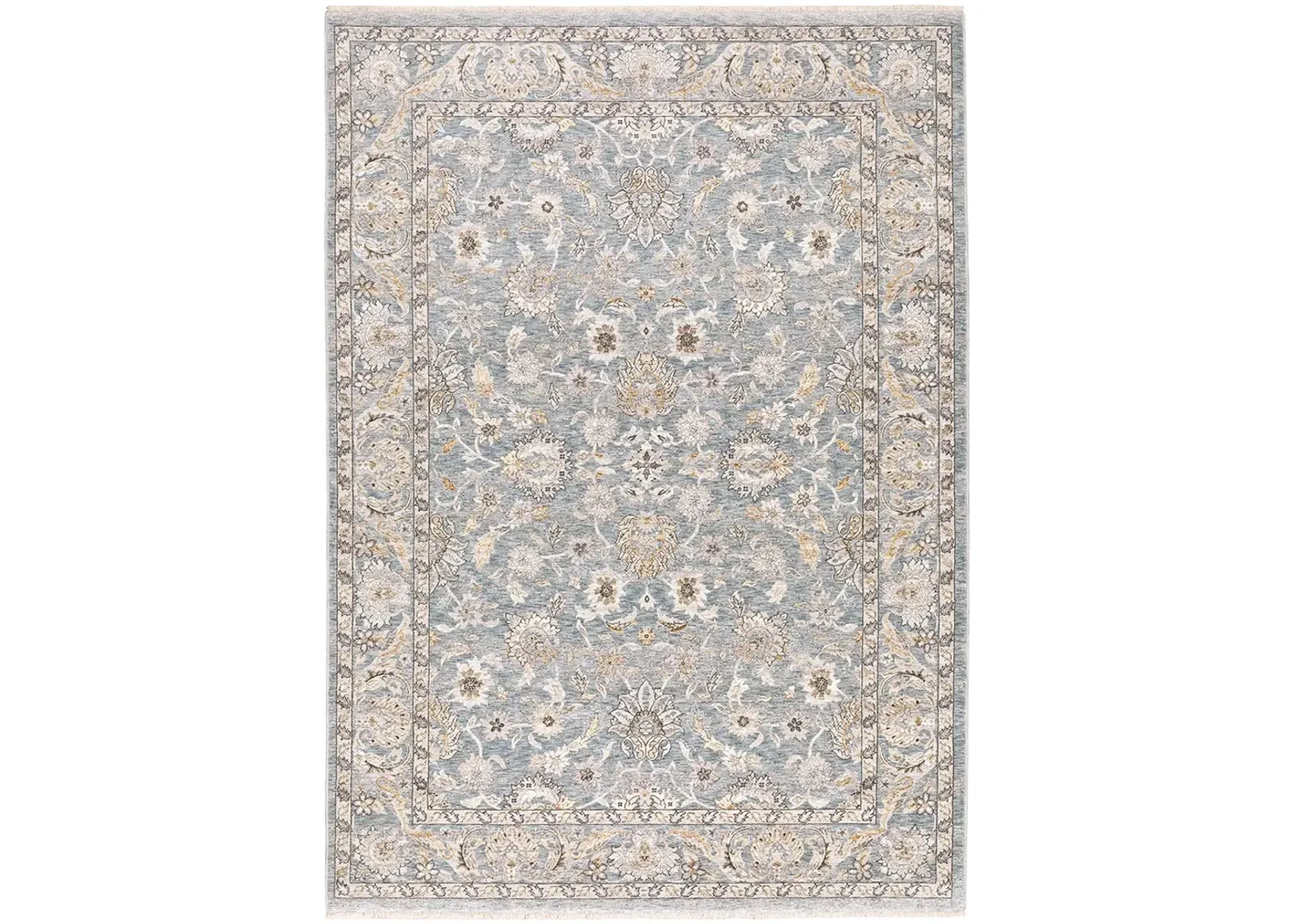 Maharaja 5'3" x 7'6" Blue Rug