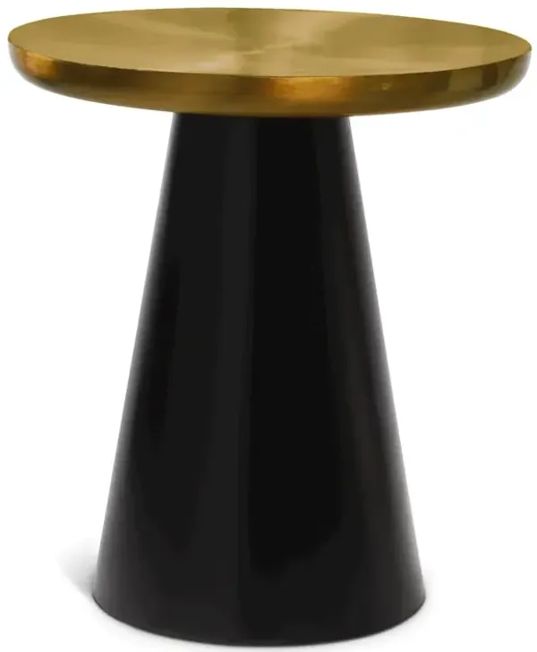Meridian Furniture Martini Gold Iron End / Side Table