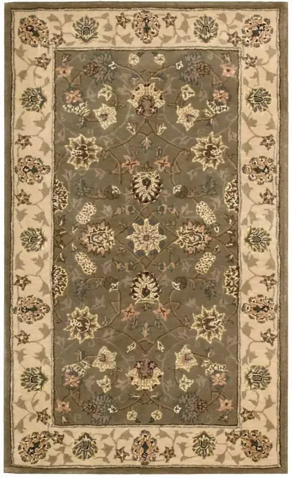 Nourison 2000 2003 Olive 2'6" x 4'3" Rug