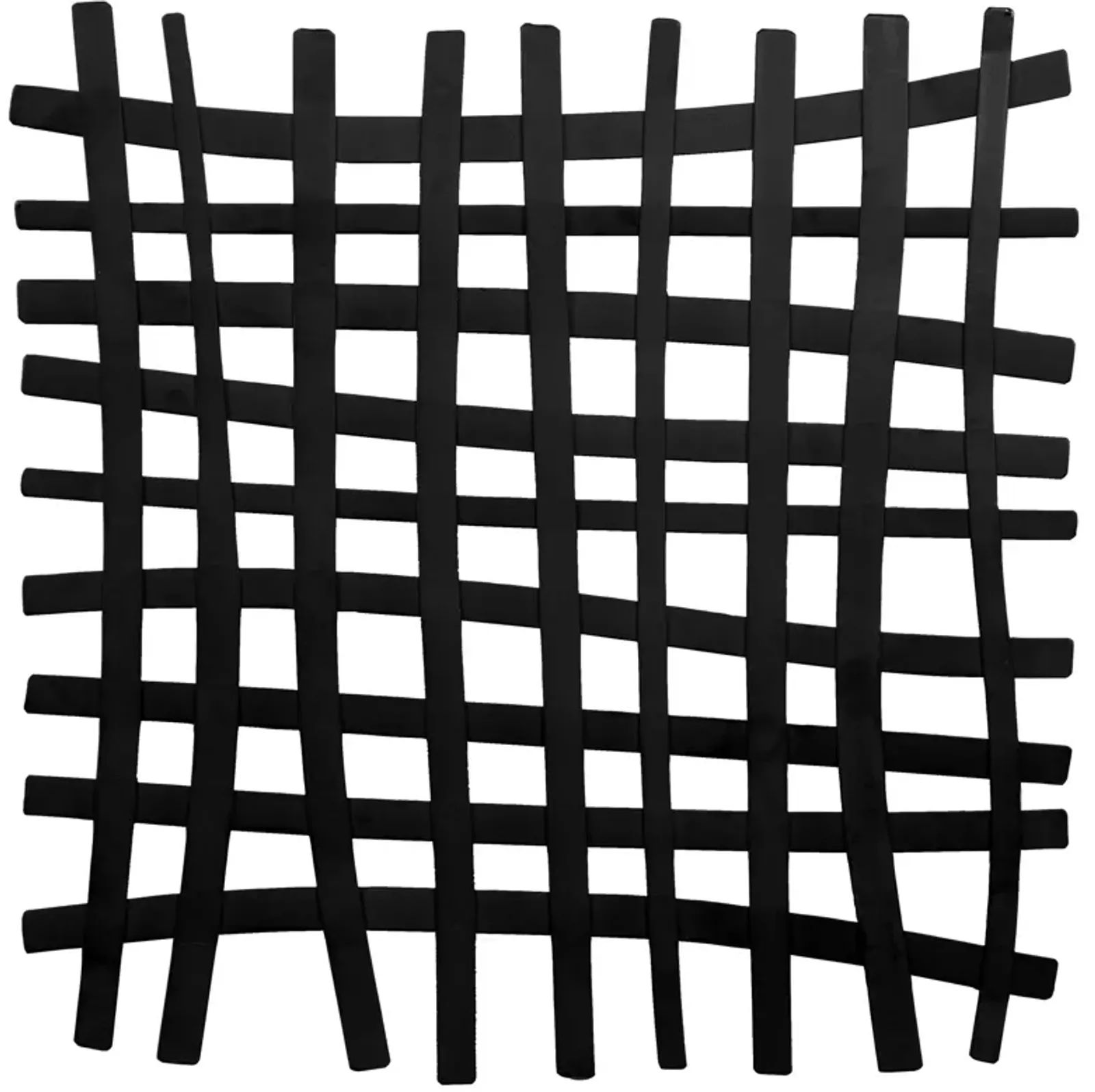 Gridlines Iron Wall Decor