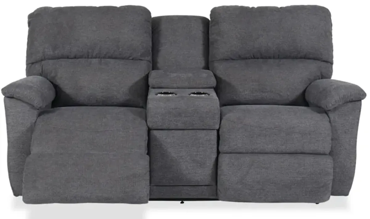 Brooks Reclining Loveseat with Console