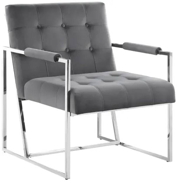 Luxor Velvet Modern Accent Chair