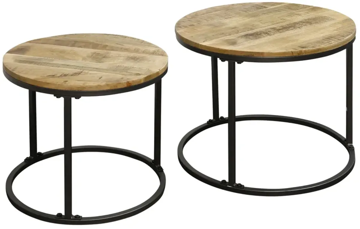 Nested Round Tables (Set of 2)