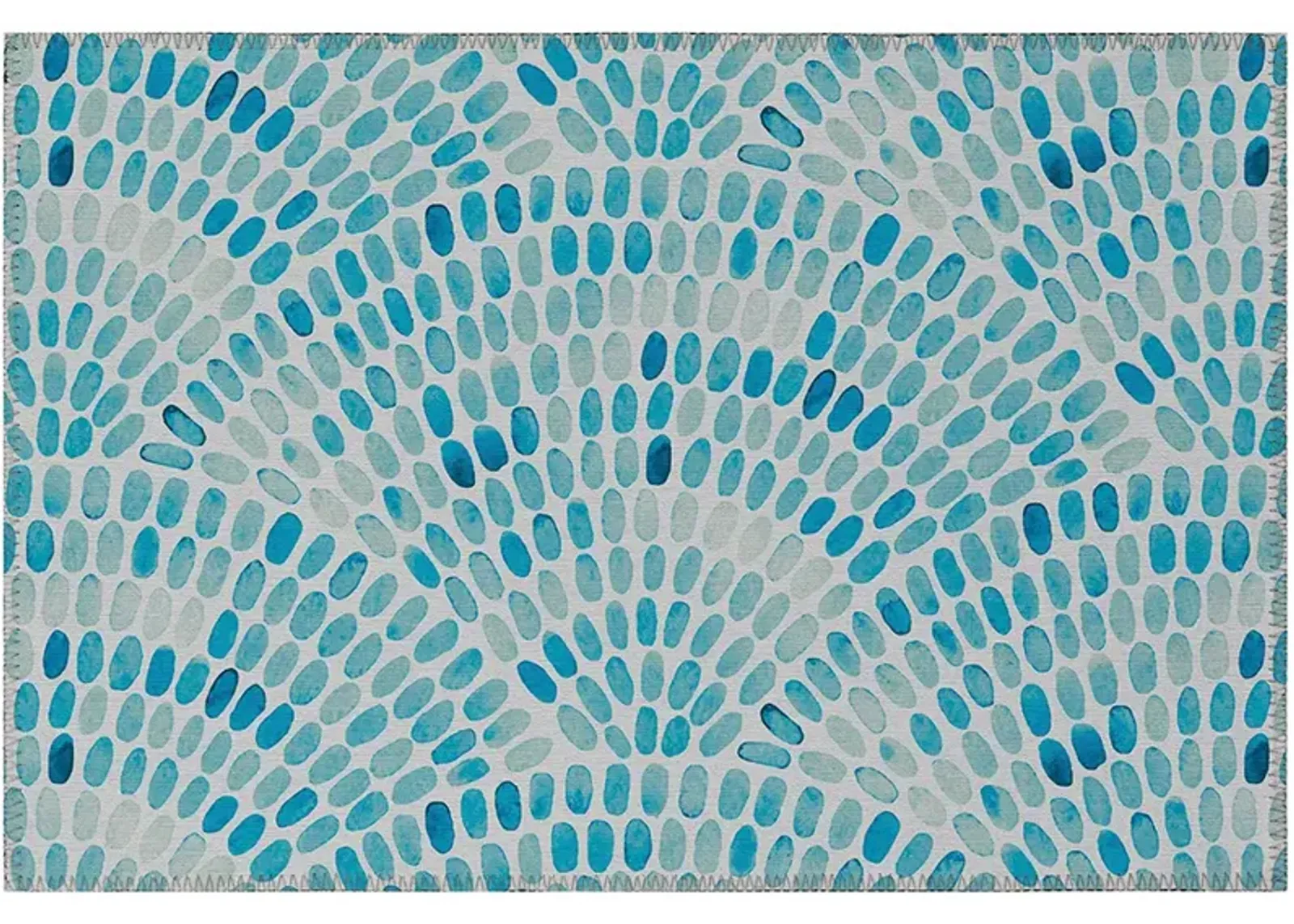 Seabreeze SZ7 Teal 20" x 30" Rug