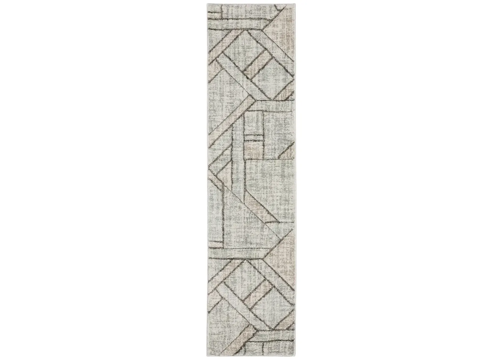 Cambria 1'10" x 7'6" Grey Rug