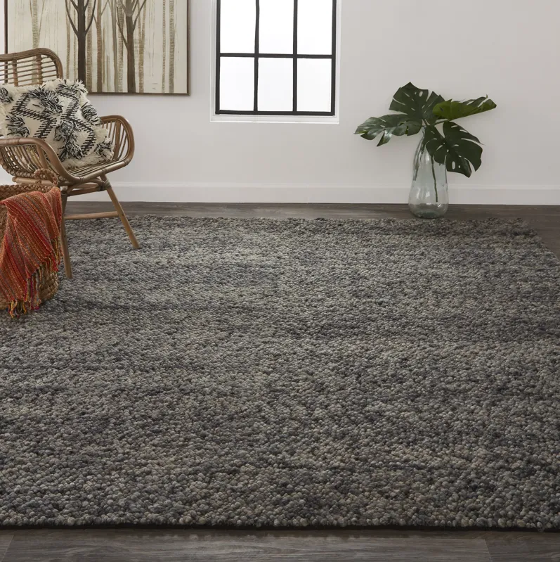 Berkeley 0821F Gray/Taupe/Black 5' x 8' Rug