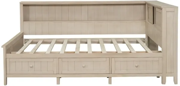 Merax Daybed with Storage Shelves and 3 Drawers