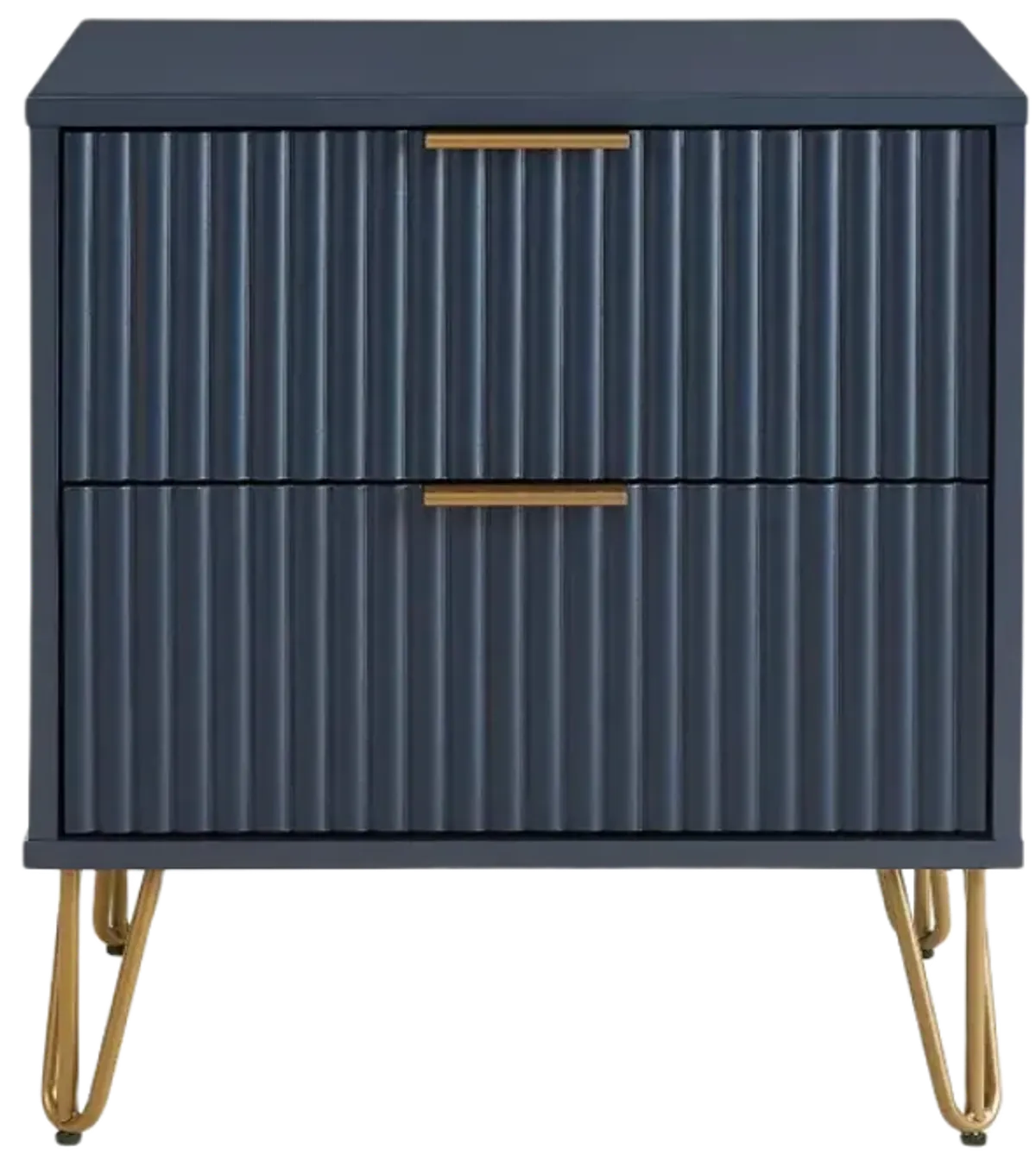 Dumbo 2-Drawer Nightstand in Blue