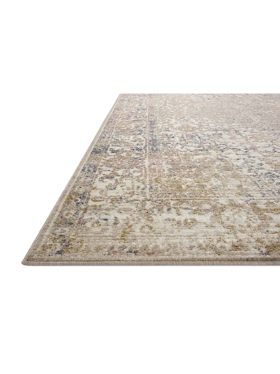 Indra INA05 Ivory/Multi 6'3" x 9' Rug