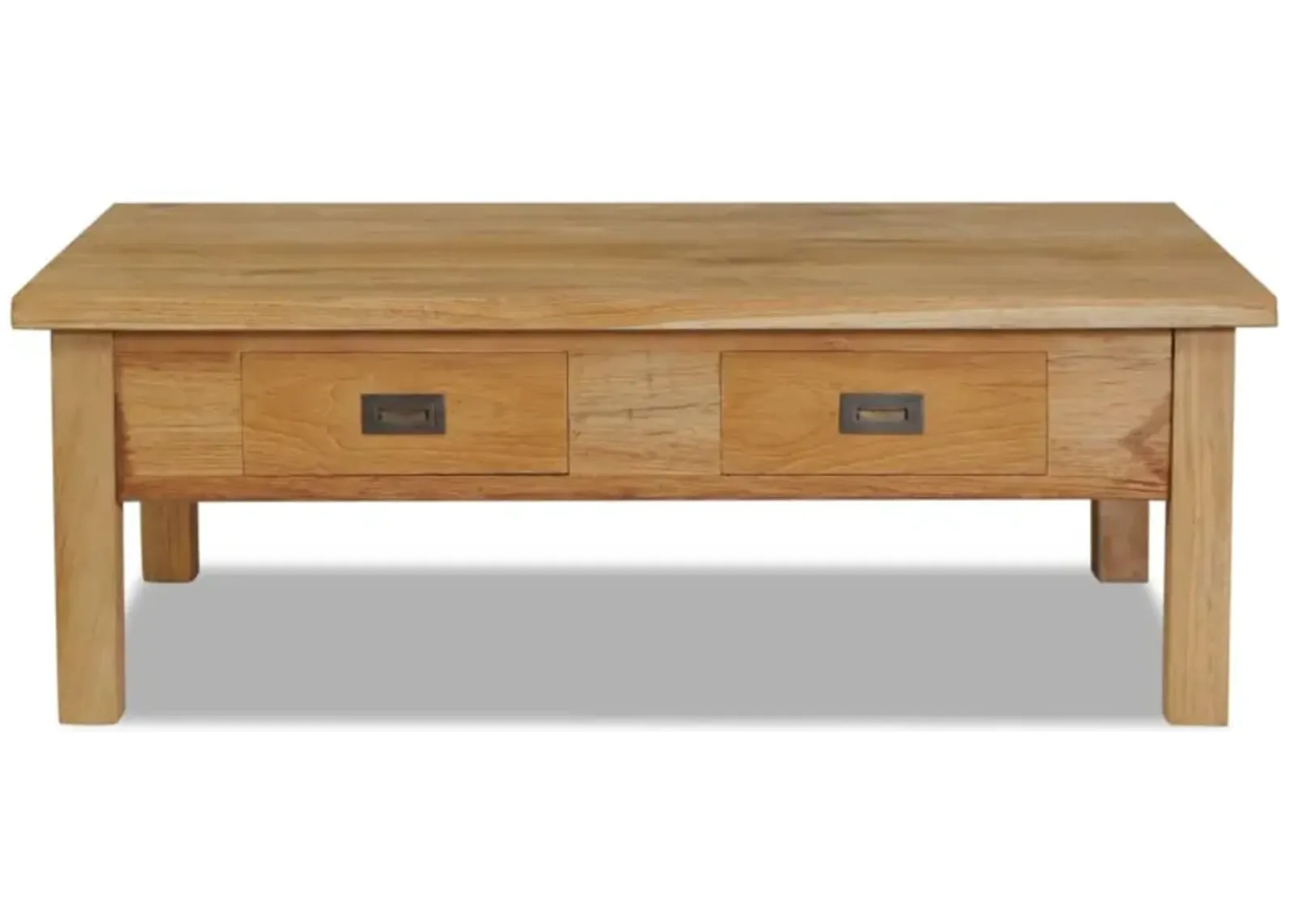 vidaXL Coffee Table Solid Teak 39.4"x23.6"x13.8"