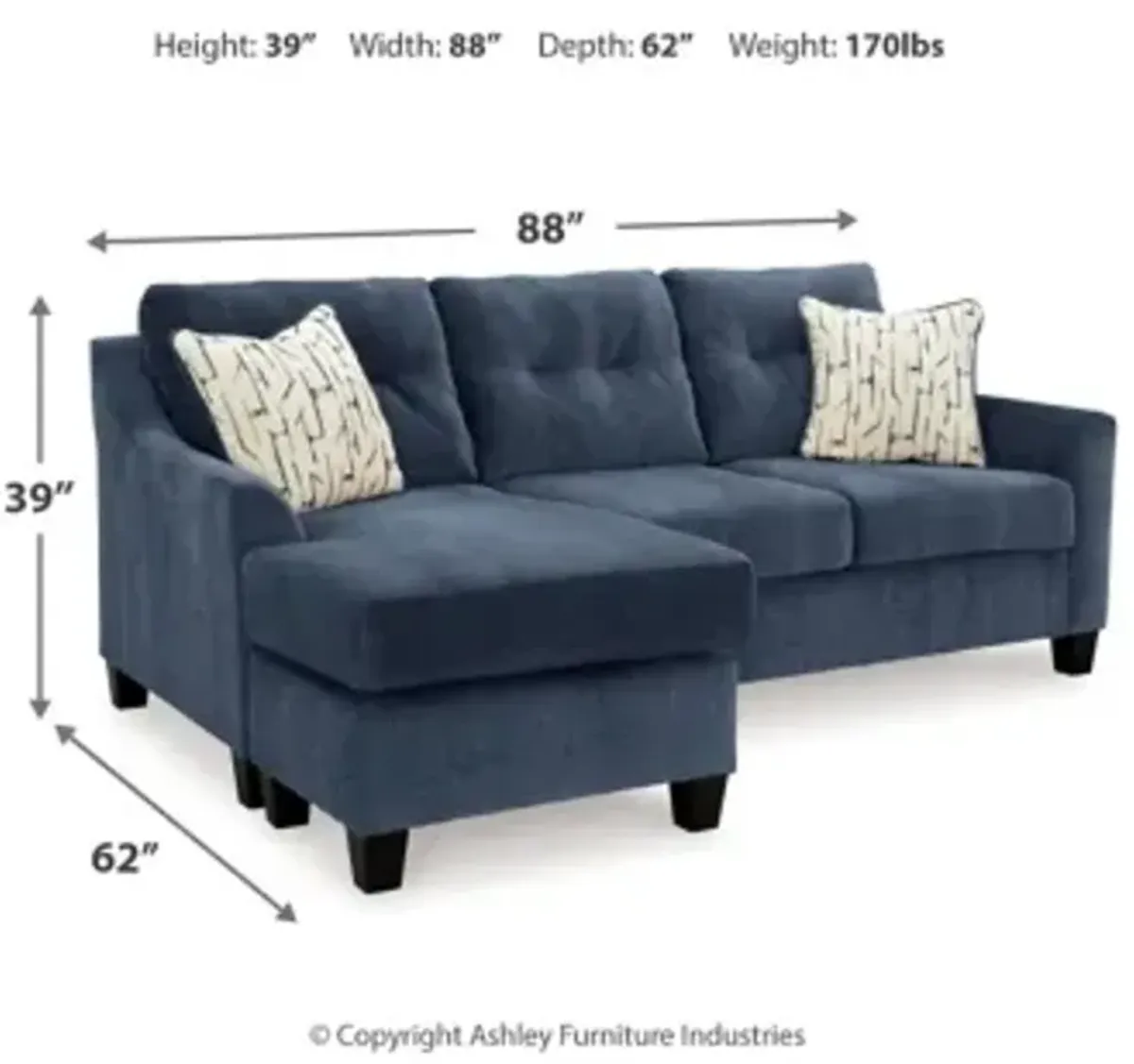 Amity Bay Sofa Chaise