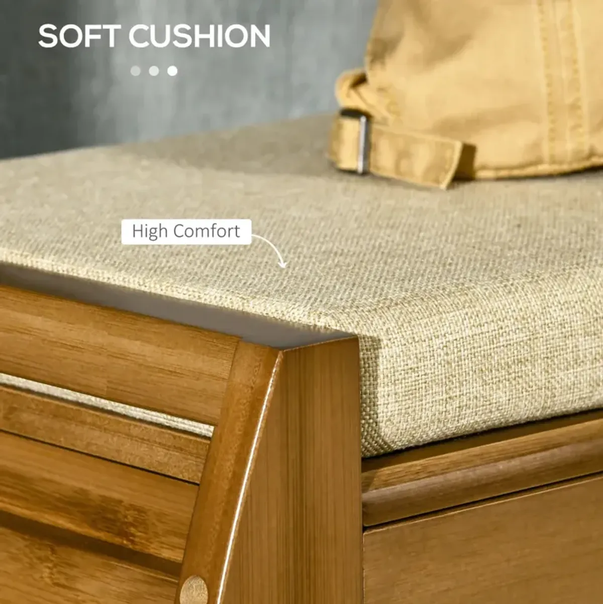 Shoe Bench with Storage Cabinets – Multifunctional Entryway Organizer for Shoes and Seating