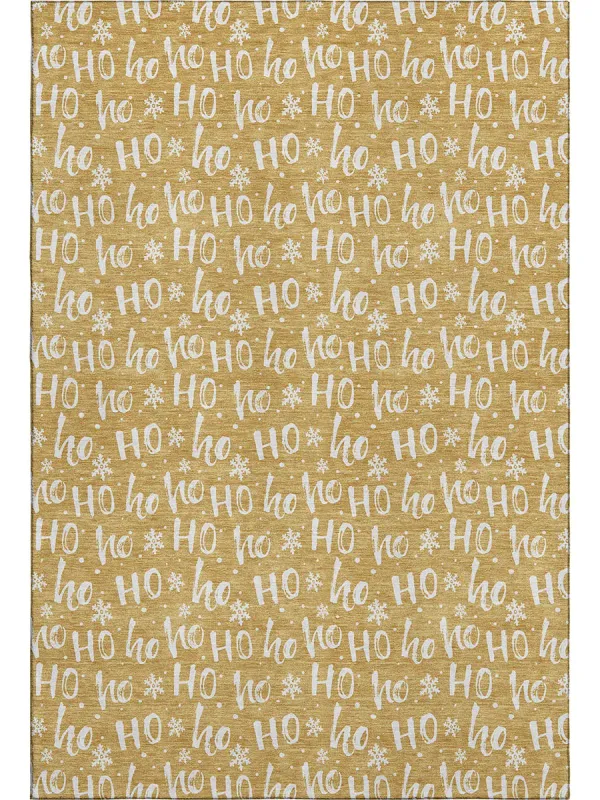 Merry & Bright MY22 Gold 5' x 7'6" Rug