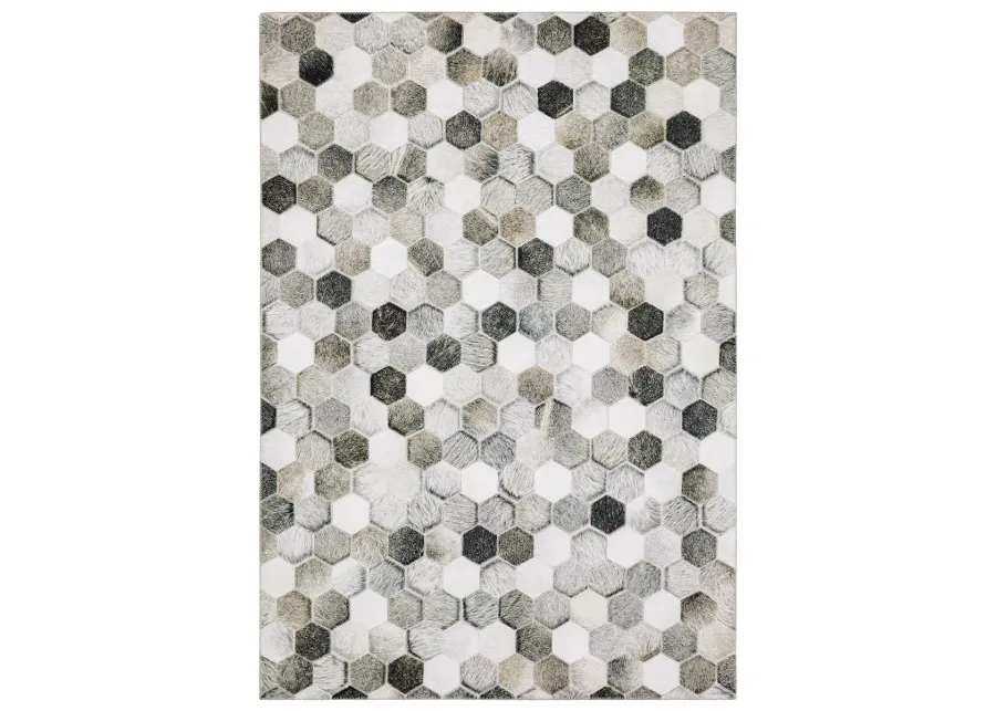 Myers Park 8'9" x 12' Grey Rug