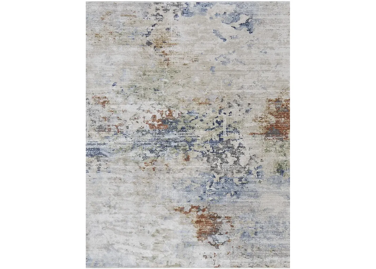 Sonora 39NUF 5' x 7'6" Ivory/Blue/Red Rug