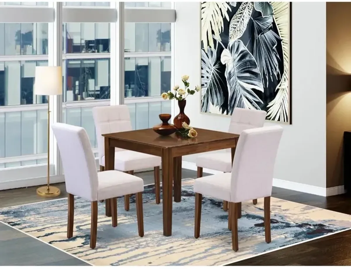 5 Piece Dining Room Set consists A Dining Table