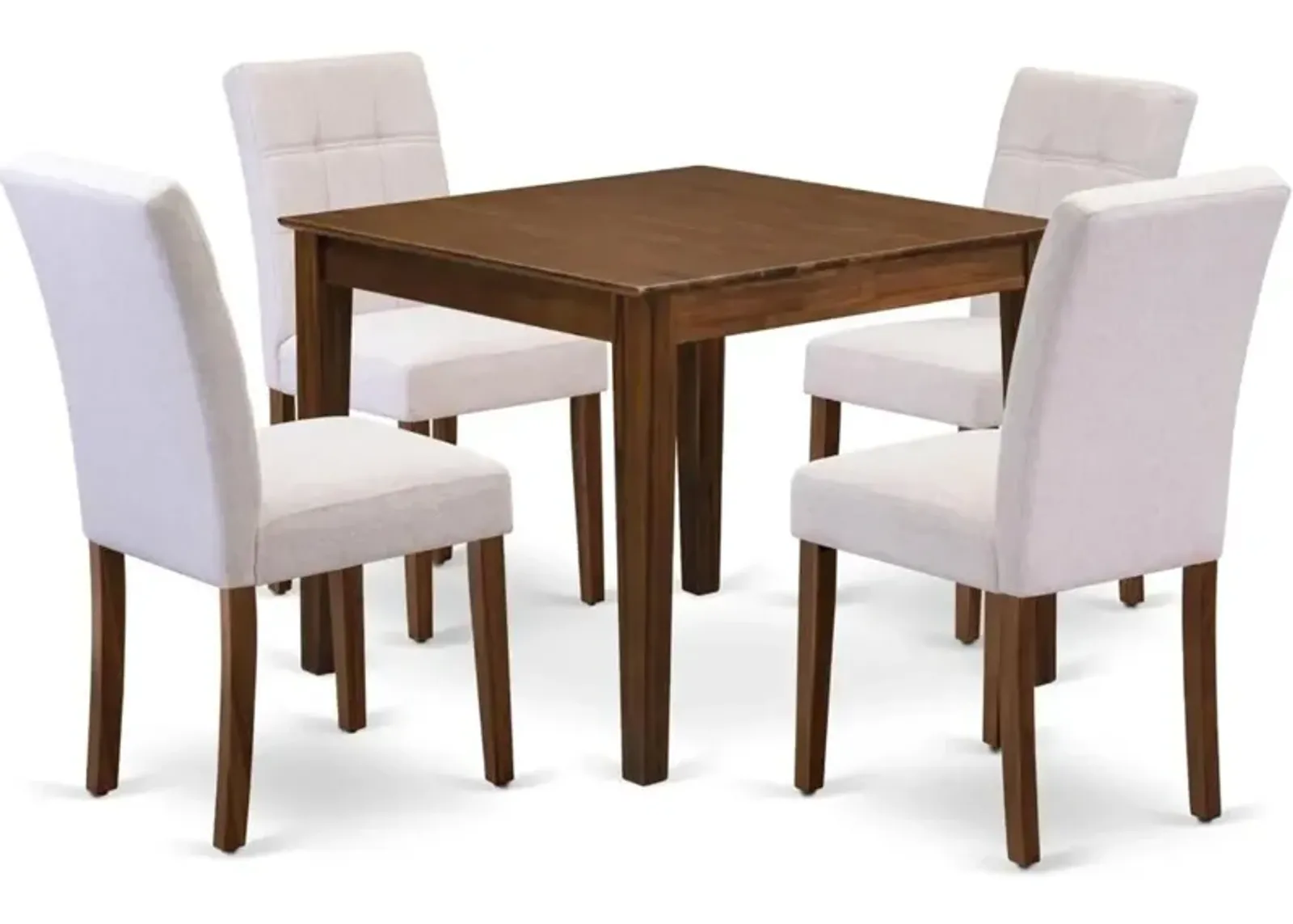 5 Piece Dining Room Set consists A Dining Table