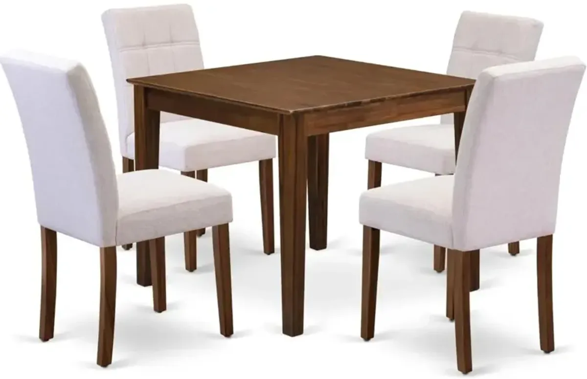 5 Piece Dining Room Set consists A Dining Table