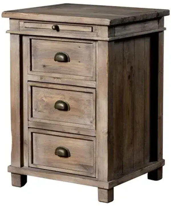 Settler Nightstand - Sundried
