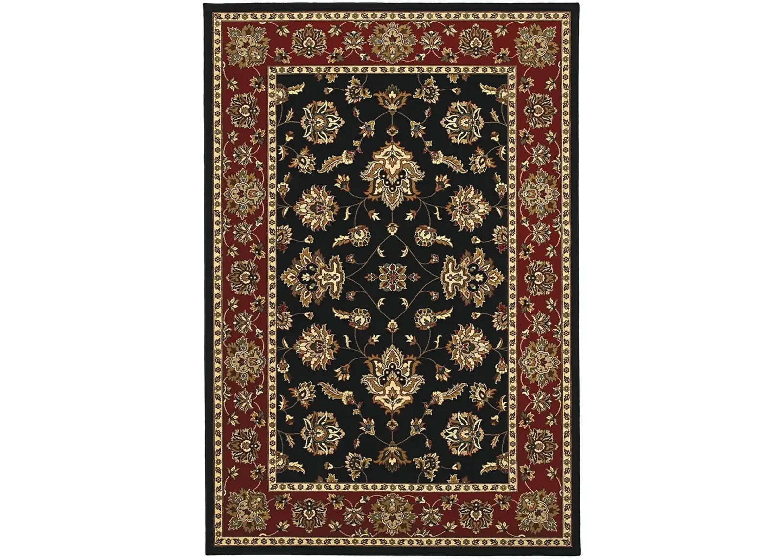 Ariana 8' Black Rug