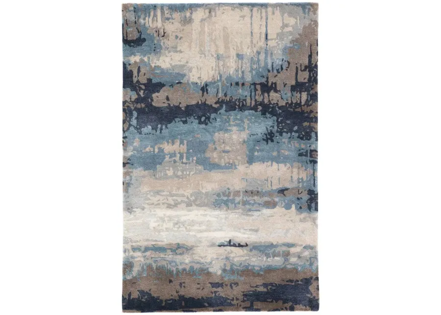 Genesis Benna Blue 12' x 18' Rug